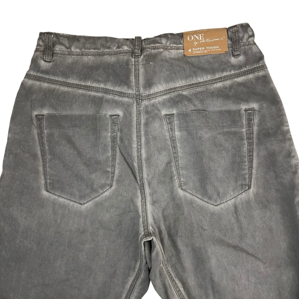 ONE by one teaspoon Super Tough Grey‎ Drawstring Jean Sz 25 - Picture 6 of 14